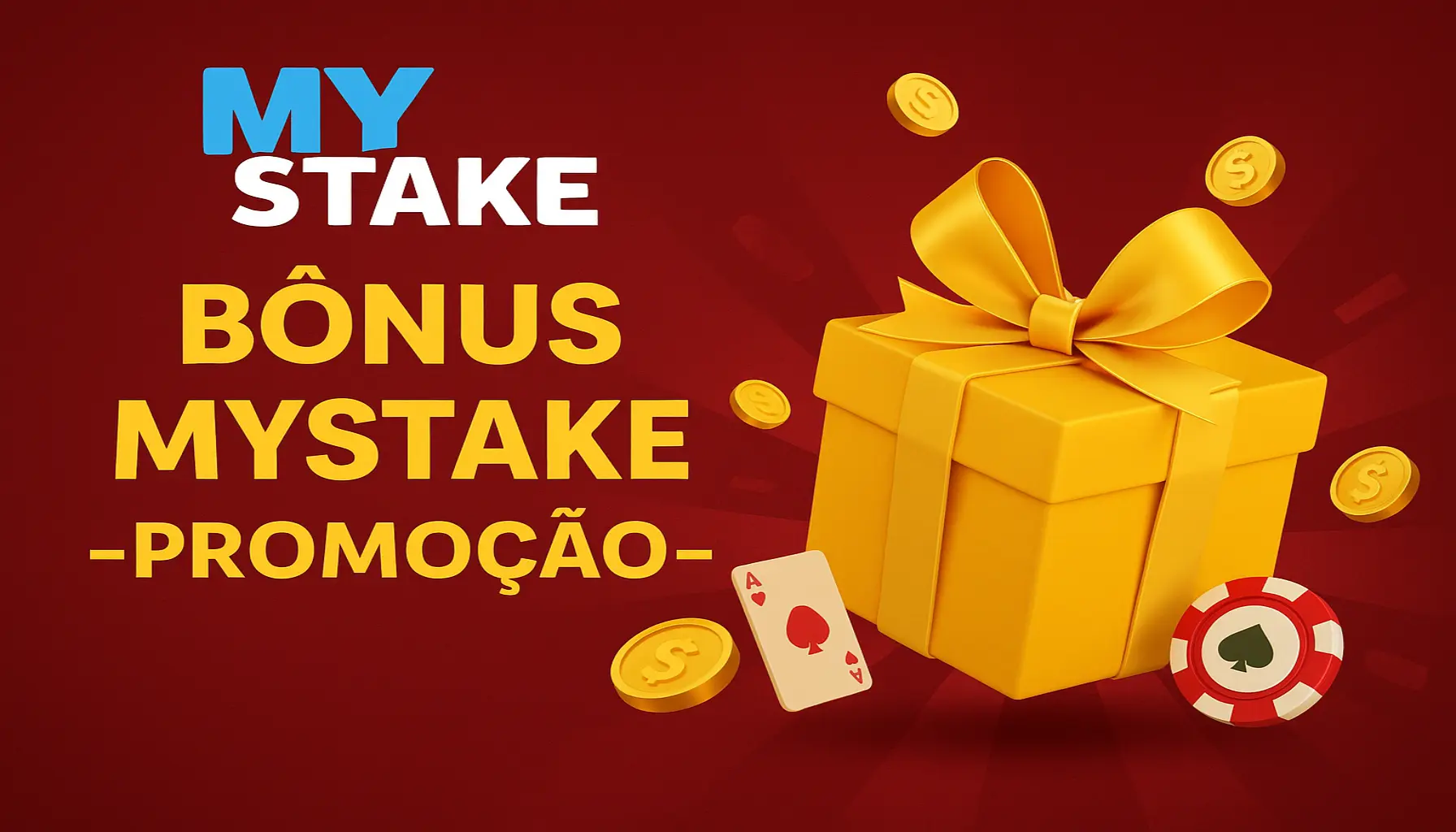 O bônus promocional MYSTAKE é uma ótima maneira de começar sua aventura